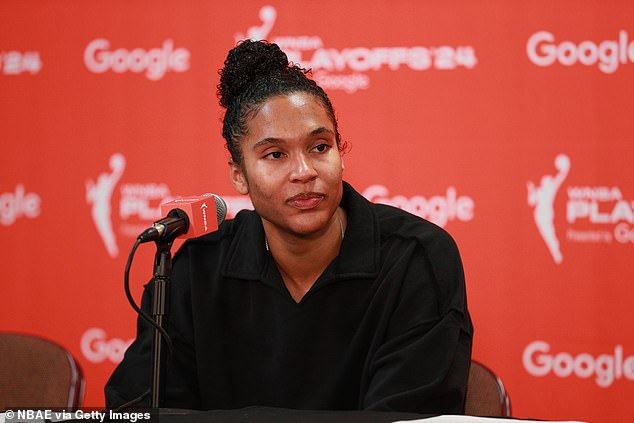 Alyssa Thomas spoke out about the 'unacceptable' racist abuse by Indiana Fever fans