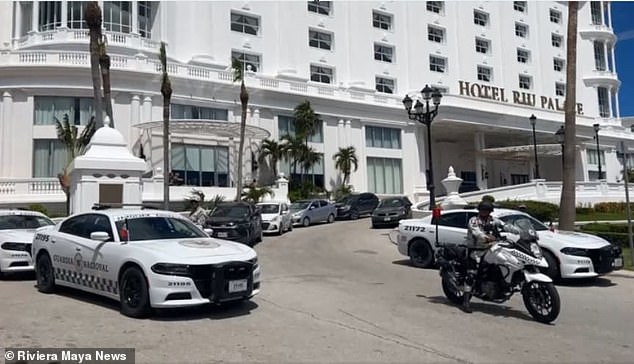 The Riu Caribe Hotel released a statement saying the dead man was not a guest or employee of their hotel, Riviera Maya News reported.