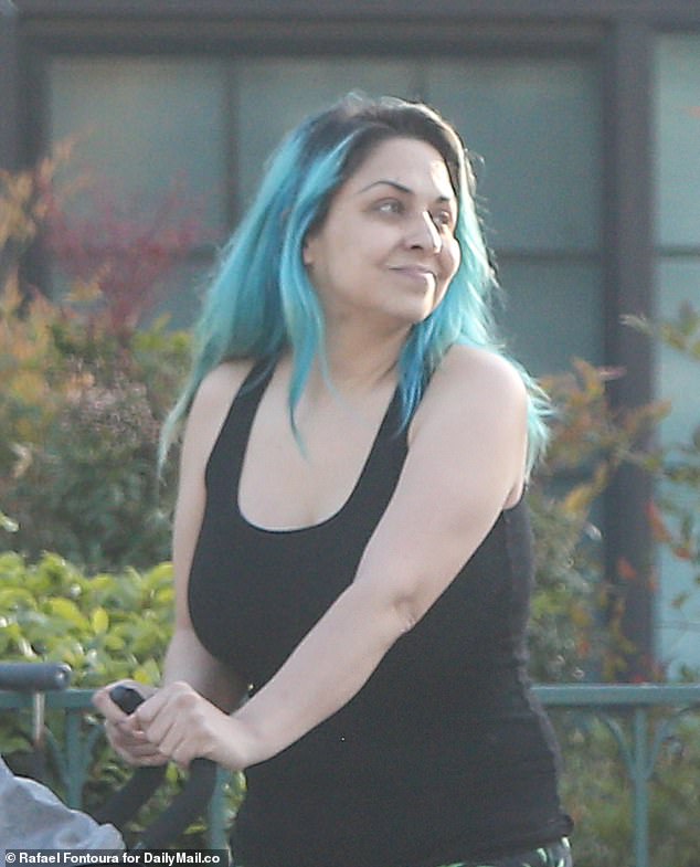 Nicole Mancilla, who has been married to Soliz for eight years, was photographed in Sylmar, California, in May