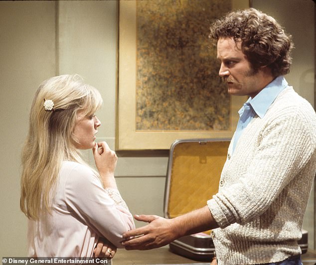 He also famously appeared on ABC's Ryan's Hope from 1975 to 1989 with Nancy Addison and Michael Levin; seen with Ilene Kristen in 1976