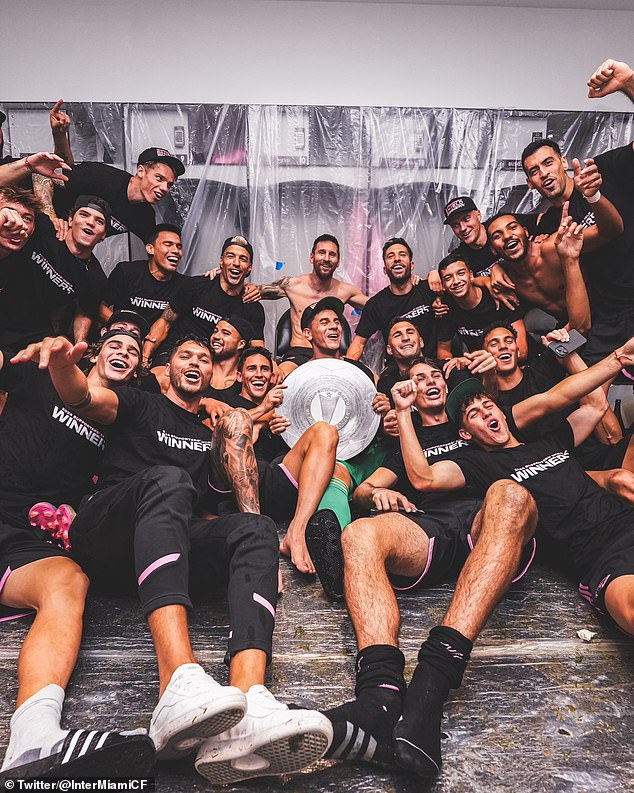 The win secured Inter Miami their second franchise title and Messi's 46th career trophy