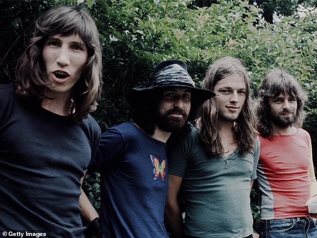 The Grammy-winning psychedelic group has sold more than 250 million records worldwide and four of their albums (The Dark Side of the Moon, Wish You Were Here, The Wall and Atom Heart Mother) have managed to top the US Billboard 200 chart to stand (pictured in 1971). )