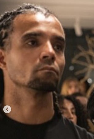 Akala is clearly seen in a photo at the event, moments before images of the Oscar-winning actress appeared in the same photo gallery