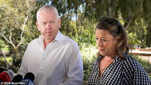 In their victim impact statement, Commissioner Stevens and his wife Emma (both pictured) spoke of their deep and persistent anguish at the loss of Charlie