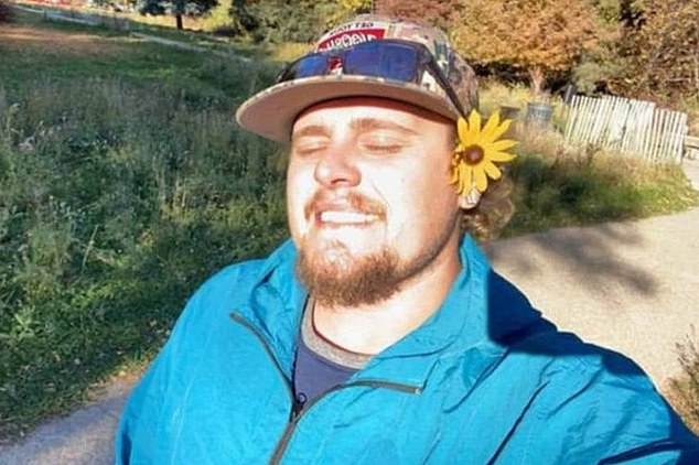 The Ada County coroner's office determined that Justin Friesner (pictured) suffered 16 stab wounds to the neck and chest, which caused his death