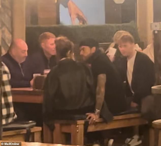 It comes after Maura and Pete Wicks were spotted putting on a very flirty display as they enjoyed a drink with his Strictly pals at The Ship in Wandsworth