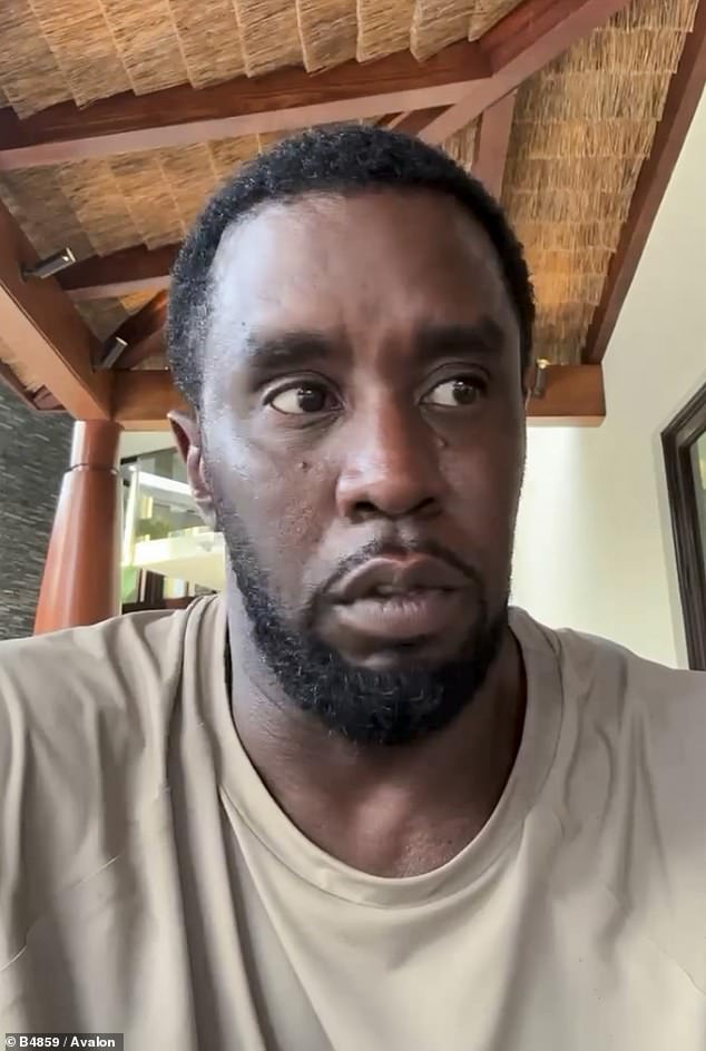 In a May 2024 video posted online, Diddy apologizes for allegedly assaulting Cassie Ventura