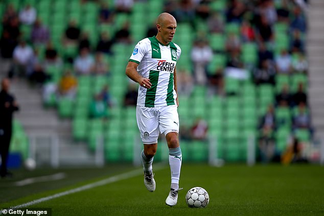 Dutch winger Arjen Robben played seven games for Groningen after retiring from U-turn