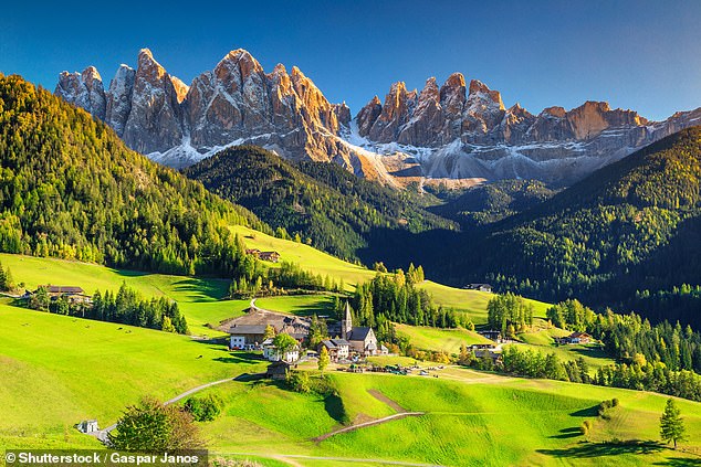 The Dolomites are a tourist hotspot in Italy with more than four million visitors every year