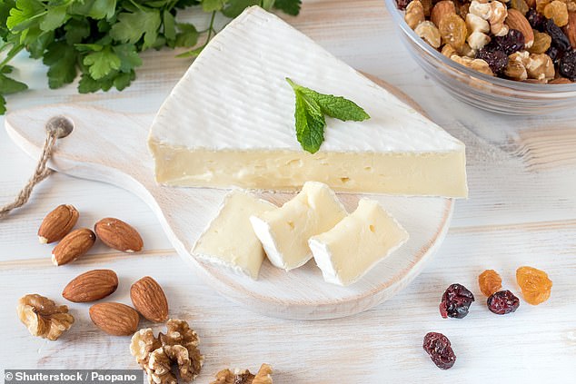 'Buzzing the brie', aka 'removing the tip of a brie wedge', as pictured above, could miss a lot of the best flavors