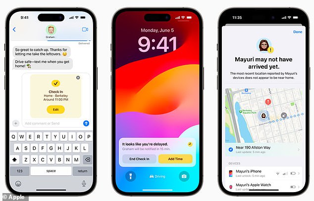 Apple rolled out Check In last year with iOS 17, but iPhone users have reported only recently receiving the notifications