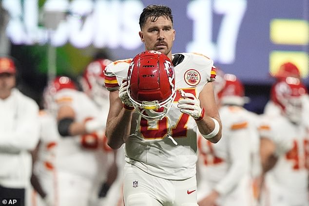 Kelce and the Chiefs are 4-0 so far this season and return to action Monday night