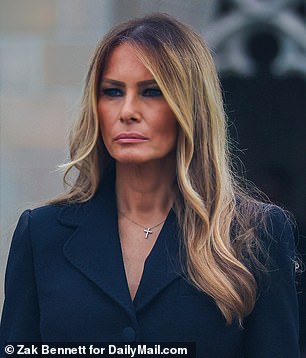 Melania Trump pictured in January 2023