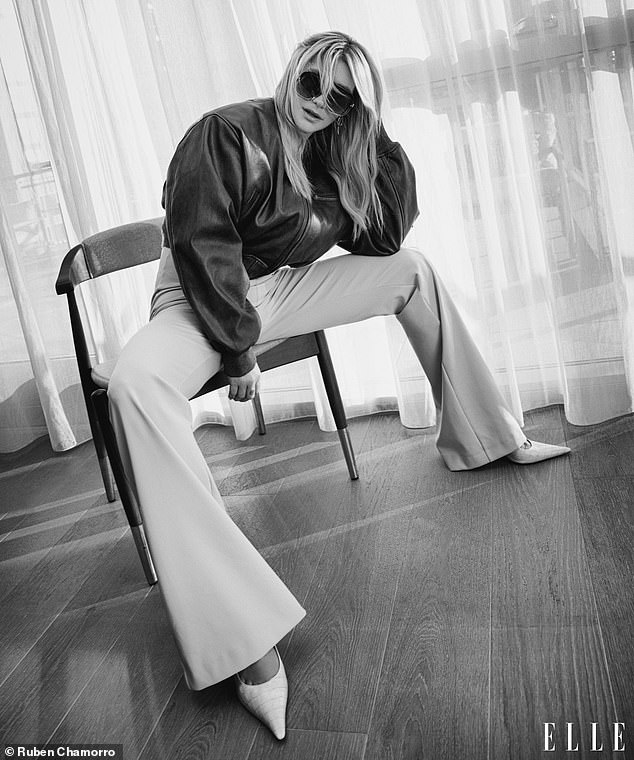 She looked stunning in the accompanying ELLE photos as she posed up a storm in a series of stylish photos