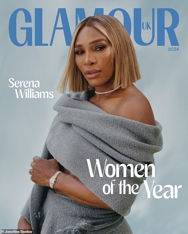 Serena Williams (seen above) is the global cover star of Glamour's Women of the Year