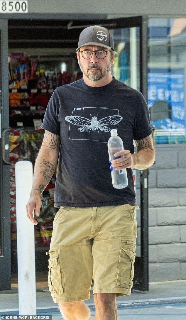 On Tuesday, Grohl, 55, was spotted without his wedding ring during a solo outing in Encino — nearly a month after he first revealed his affair