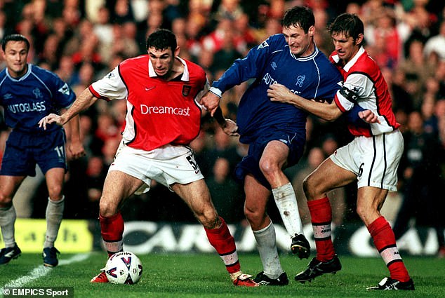 Keown played alongside great defenders during his time in North London with the Gunners