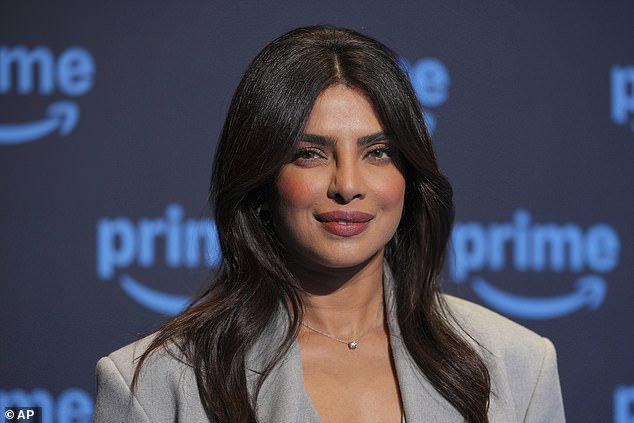 Priyanka Chopra Jonas, who starred in Citadel S2, poses during the Prime Video Presents Trailblazers