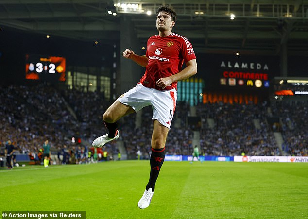 United rescued a point against Porto in the Europa League thanks to a goal from Harry Maguire