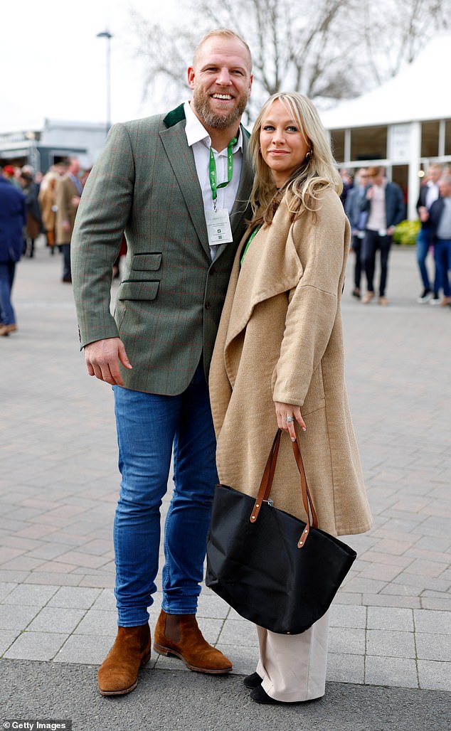 It comes after James and Chloe Madeley, 36, announced their split in October 2023, after ten years together and five years of marriage (pictured in 2022)