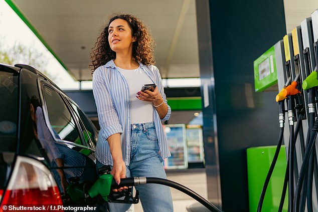 The Texas-based mechanic explained that if you put too much gas in your car, you would have to have the purge valve replaced, which could cost you more than $500 (stock image)