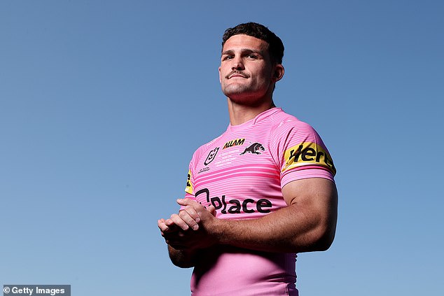 The barb has come to light just two days before stars including Penrith's Nathan Cleary (pictured) take the field for the NRL grand final