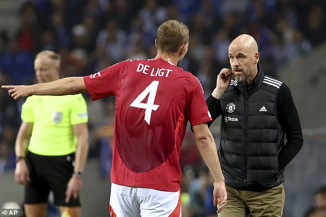 New signing Matthijs de Ligt had another difficult performance for his new club on Thursday evening