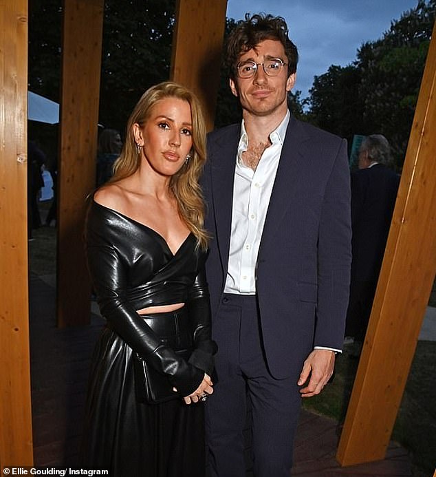 The singer announced the end of her four-year marriage earlier this year after splitting from her estranged husband Caspar Jopling (pictured together)