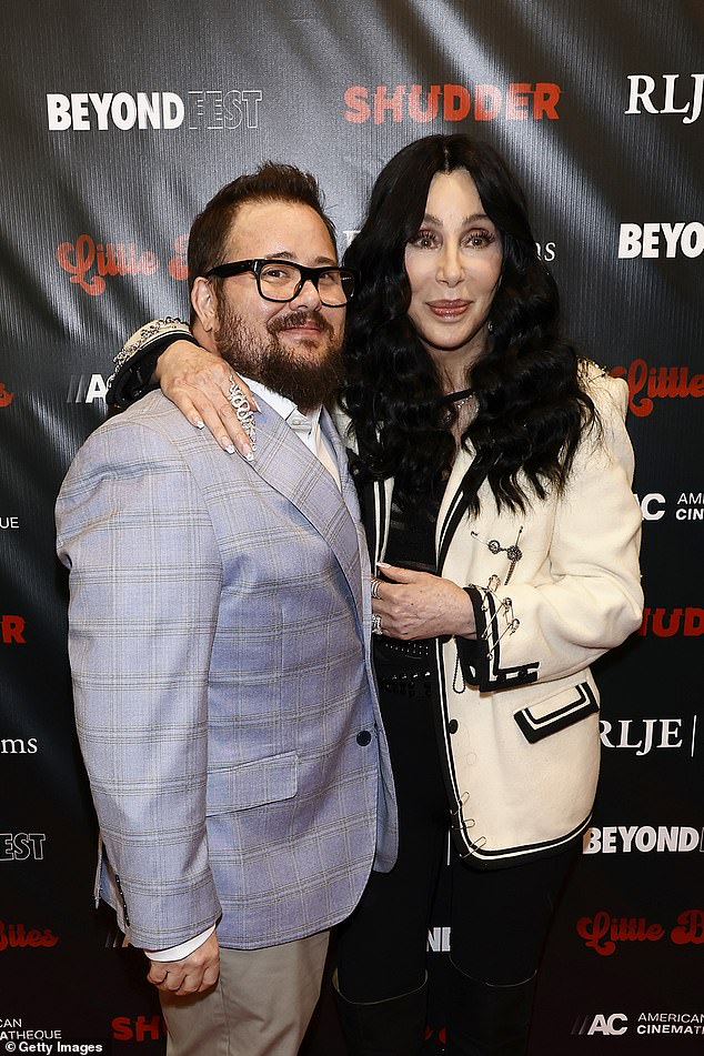 Chaz is Cher's only child with late ex-husband Sonny Bono