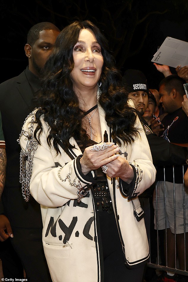 Cher seemed to be having a great time as she mingled with fans, photographers and the cast of Little Bites