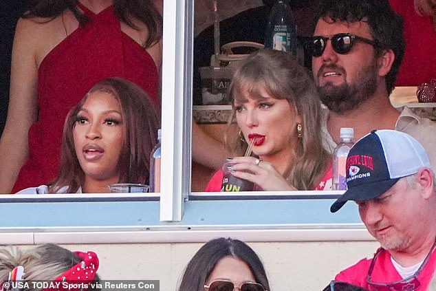 The 'Fortnight' singer has been regularly attending Chiefs games to cheer on her toned boyfriend