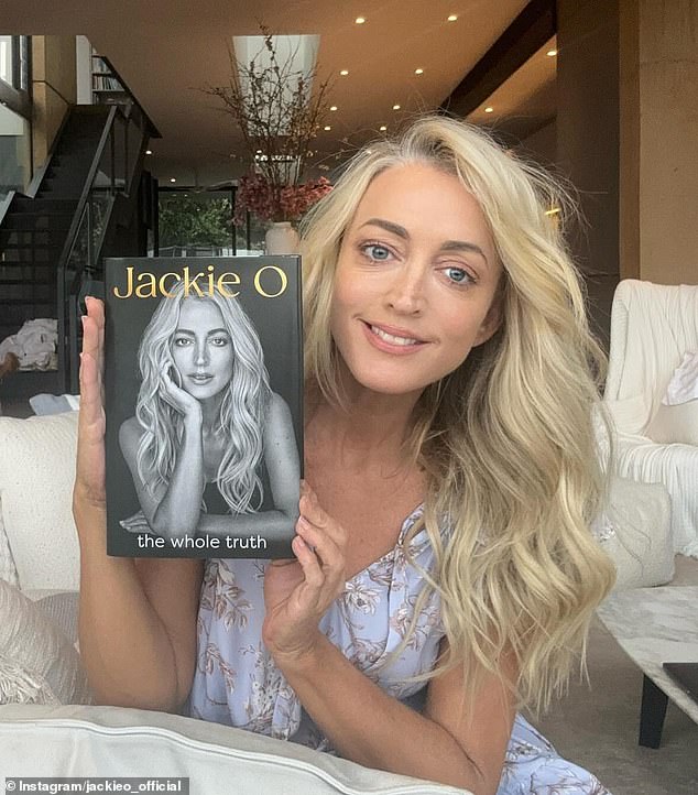 Jackie teased fans with a preview of the book on her Instagram on August 15, telling followers she was 'scared' of being judged for its content