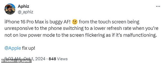 Since the release of iOS 18, a number of iPhone 16 customers have reported that their phone's screens often become unresponsive