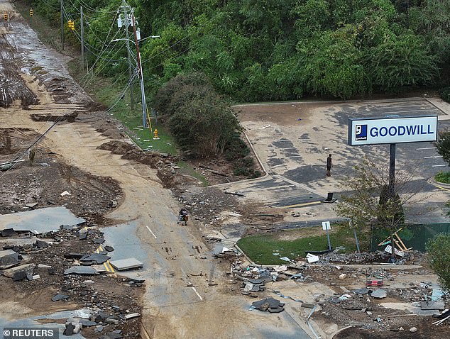 Estimates of damage caused by the hurricane ranged from $15 billion to more than $100 billion