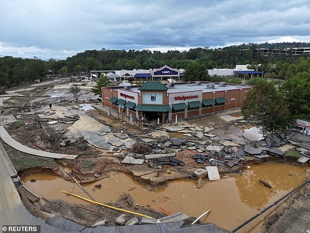 The city of Asheville, North Carolina has been decimated by the deadly storm