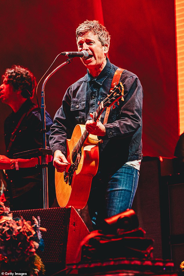 In December, Noel Gallagher's band High Flying Birds were supported in Birmingham by former Kasabian frontman Tom, despite backlash from fans (pictured in August)