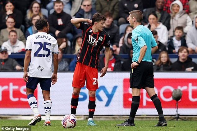 Beck complained to referee Matt Donohue, who sent him off the field and gave Osmajic a yellow card