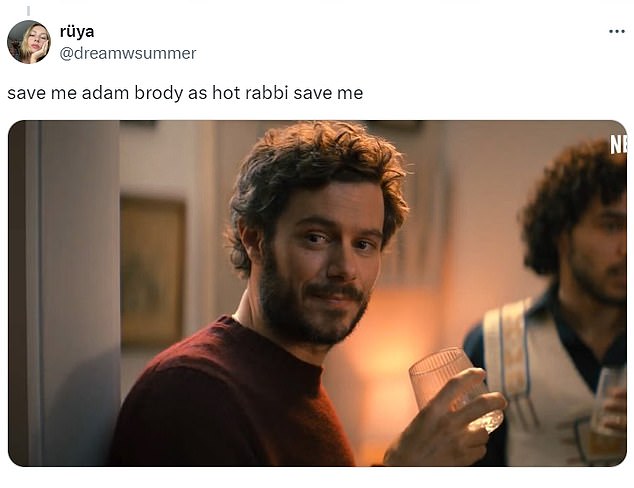 Fans have flocked to social media to praise Adam Brody's middle-aged sex appeal, intelligence and vulnerability