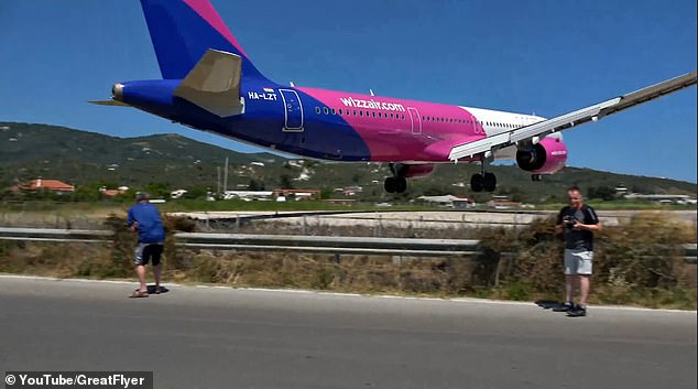 In August 2022, a WizzAir flight made headlines when dramatic footage from Skiathos airport showed the plane skimming several meters above the heads of tourists as it touched down.