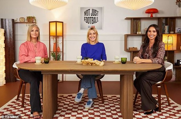 The presenter, 45, who is married to former Chelsea player Frank, will join Kelly Cates and Hayley McQueen for a Sky Sports football podcast called Not Just Football