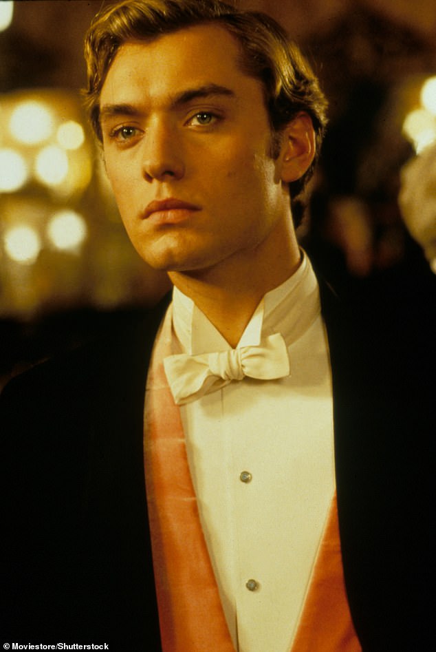 Jude in the 1997 move Wilde as Lord Alfred Douglas