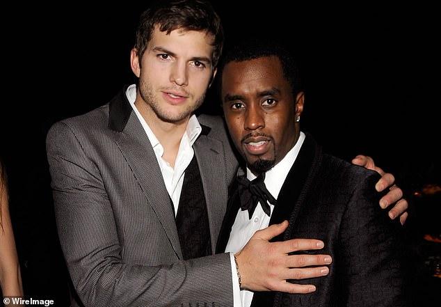 Ashton Kutcher is one such high-profile old friend of Diddy's who has come under scrutiny