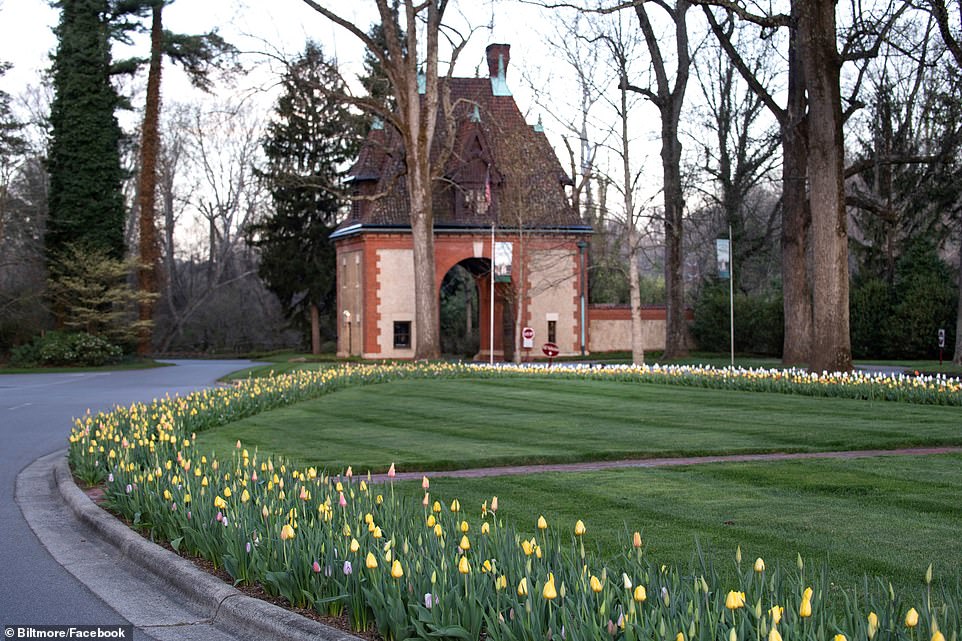 The Biltmore entrance, in Biltmore Village, was among the areas that experienced flooding damage