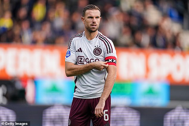 The experienced midfielder now plays for Dutch giants Ajax, after a short spell in Saudi Arabia