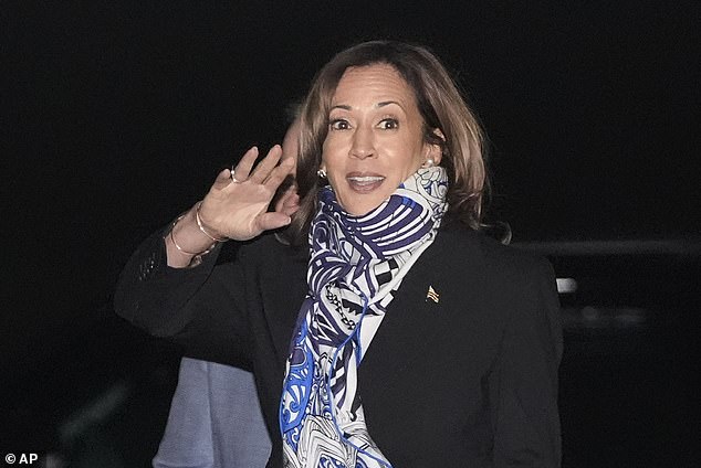 Vice President Kamala Harris was also in Michigan on Thursday