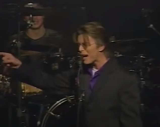 David Bowie is briefly spotted in the trailer declaring his love for the '90s alternative rock band - the band supported the icon for five or six years