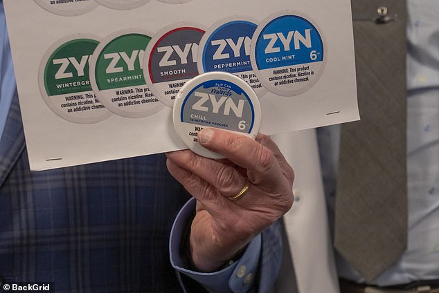 Schumer said Zyn is a popular product among young adults and troubling among some minors