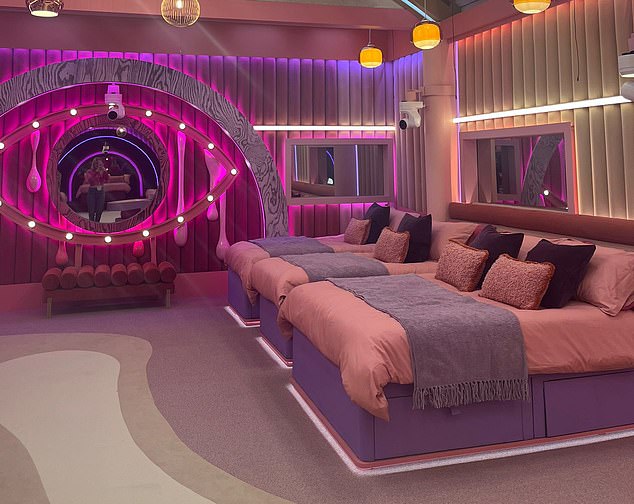 The bedroom was probably the best room, I loved the pink theme and it was a little quieter than the rest of the house