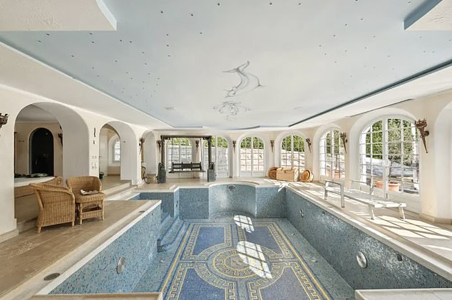 The former family home of Ralf and Cora – built in 2001 – has an indoor swimming pool