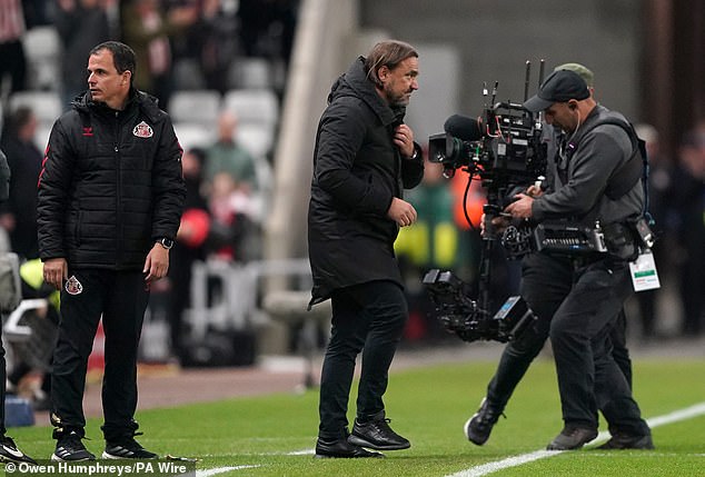 Leeds' Daniel Farke, meanwhile, said the end of the match was 'heartbreaking and terrible'